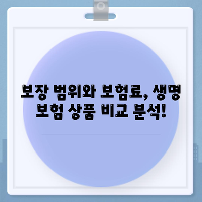 생명 보험 상품