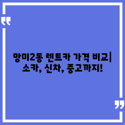 부산시 수영구 망미2동 렌트카 가격비교 | 리스 | 장기대여 | 1일비용 | 비용 | 소카 | 중고 | 신차 | 1박2일 2024후기