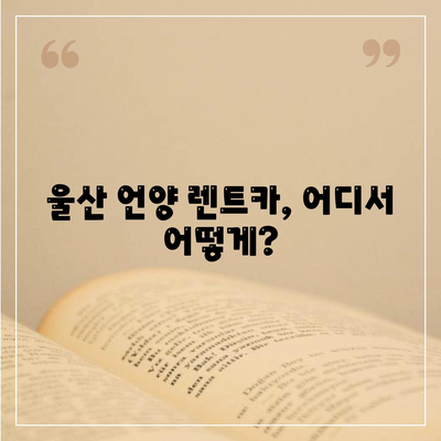 울산시 울주군 언양읍 렌트카 가격비교 | 리스 | 장기대여 | 1일비용 | 비용 | 소카 | 중고 | 신차 | 1박2일 2024후기