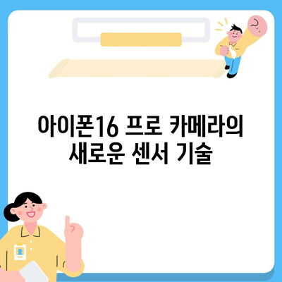 아이폰16 프로 카메라 기대 이유