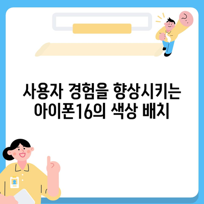 아이폰16의 색상 배열이 시각적 매력을 극대화