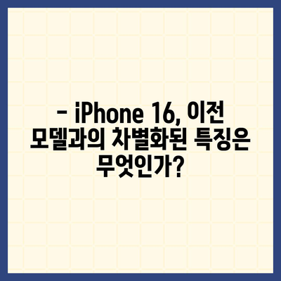 iPhone 16 출시일, 예상 디자인 및 스펙, 1차 출시국