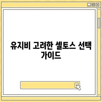 셀토스 장기렌트 | 가성비를 챙기는 방법