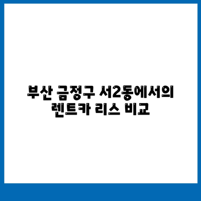 부산시 금정구 서2동 렌트카 가격비교 | 리스 | 장기대여 | 1일비용 | 비용 | 소카 | 중고 | 신차 | 1박2일 2024후기