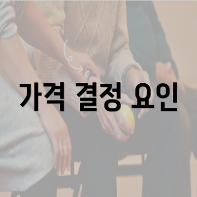 가격 결정 요인