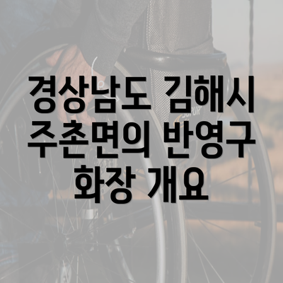 경상남도 김해시 주촌면의 반영구 화장 개요