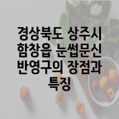 경상북도 상주시 함창읍 눈썹문신 반영구의 장점과 특징