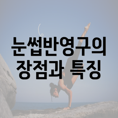 눈썹반영구의 장점과 특징