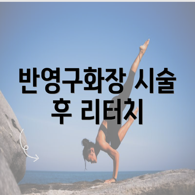 반영구화장 시술 후 리터치