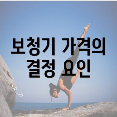 보청기 가격의 결정 요인