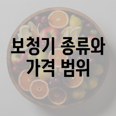 보청기 종류와 가격 범위