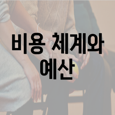 비용 체계와 예산