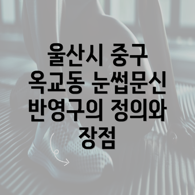 울산시 중구 옥교동 눈썹문신 반영구의 정의와 장점