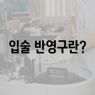 입술 반영구란?