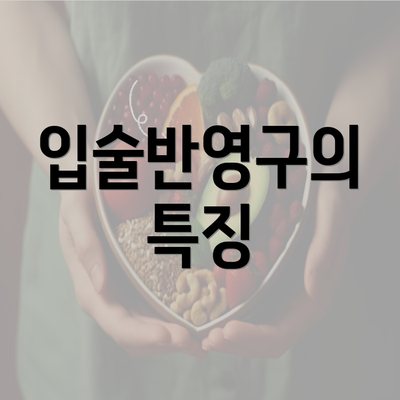 입술반영구의 특징