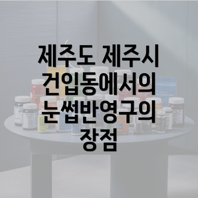 제주도 제주시 건입동에서의 눈썹반영구의 장점