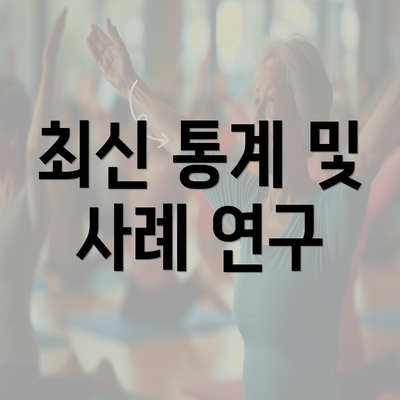 최신 통계 및 사례 연구