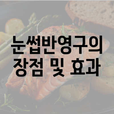 눈썹반영구의 장점 및 효과