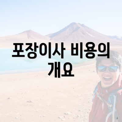 포장이사 비용의 개요