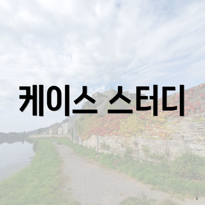 케이스 스터디