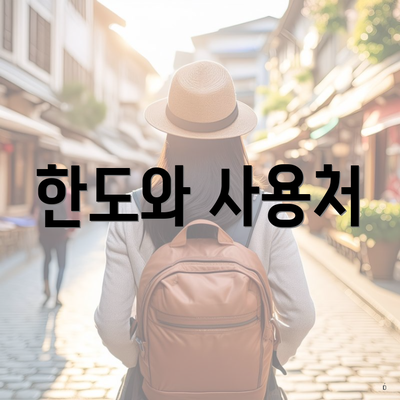 한도와 사용처
